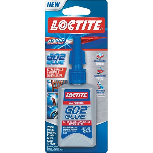 Loctite® GO2® Adhesive Glue, 1.18 oz., Clear at Staples
