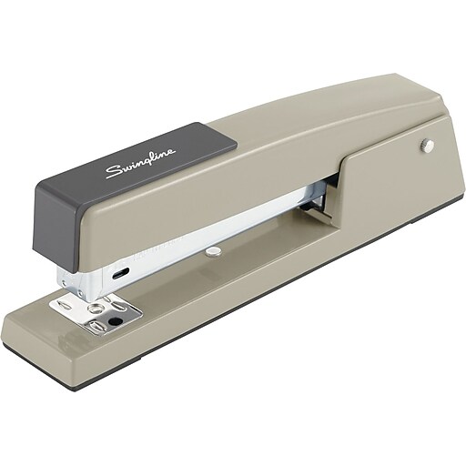 Swingline 747 Classic Desktop Stapler, 20 Sheet Capacity, Steel Gray