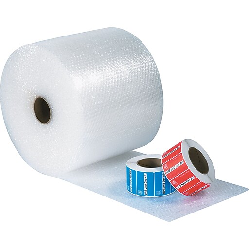 1/2" Bubble Roll, Perforated, 12" x 125', 4/Case (BWUP12S12P) at Staples