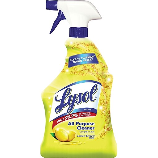 Lysol® AllPurpose Cleaner, Lemon Breeze®, 32 oz. Staples