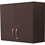 Safco® Modular Break Room Breakroom Wall Cabinet, Asian Night/Black, 30"H x 36"W x 14"D~#|#~s0808853_sc7