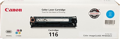 Canon 116 Cyan Standard Yield Toner Cartridge (1979B001AA) Sansujyuku sansujyuku.com