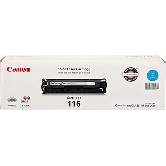 Canon 116 Cyan Standard Yield Toner Cartridge (1979B001AA)