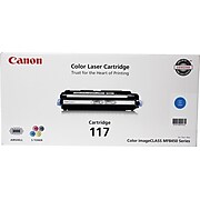 Canon 117 Cyan Standard Yield Toner Cartridge (2577B001AA)