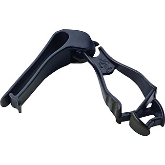 Ergodyne® Squids® Glove Grabber With Belt Clip, Black, 6/Pack