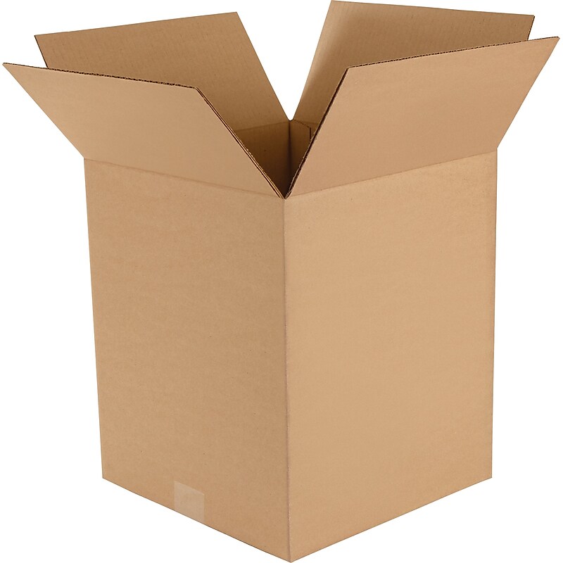22" x 18" x 18" Shipping Boxes, Brown, 15/Bundle (221818) image 1