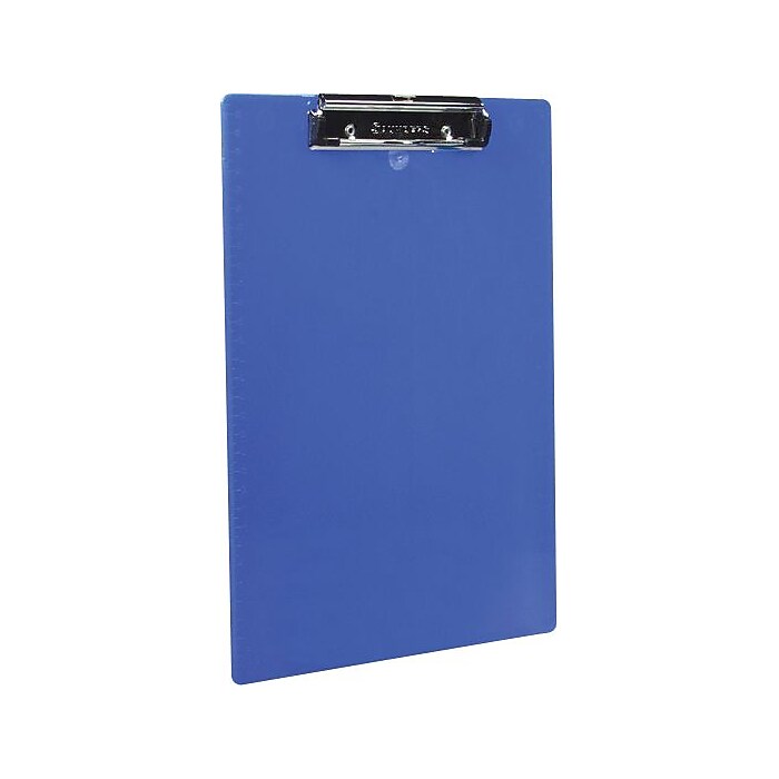 Saunders Recycled Plastic Clipboard, Letter Size, Cobalt (21582