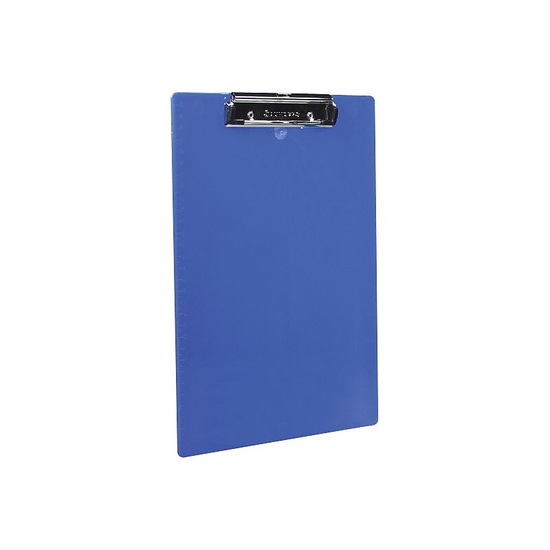 Saunders Recycled Plastic Clipboard, Letter Size, Cobalt (21582) image 1