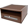 Victor Technology Wood Monitor Riser, Mocha Brown (B1175)~#|#~s0813165_sc7