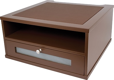 Victor Technology Wood Monitor Riser, Mocha Brown (B1175) Sansujyuku sansujyuku.com