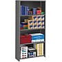 Tennsco® Closed Commercial Steel Shelving, 6-Shelf, Medium Gray, 75Hx36Wx18"D~#|#~s0814128_sc7