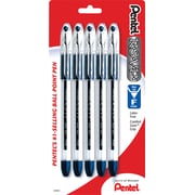 Pentel R.S.V.P. - Ballpoint pen - blue - 0.7 mm - fine (pack of 5)