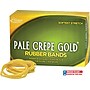 Alliance Rubber Company Pale Crepe Gold Size #19 Rubber Band, 3.5" x 0.06", Approx. 1890/Pack, 1 lb. Box (20195)~#|#~s0816210_sc7