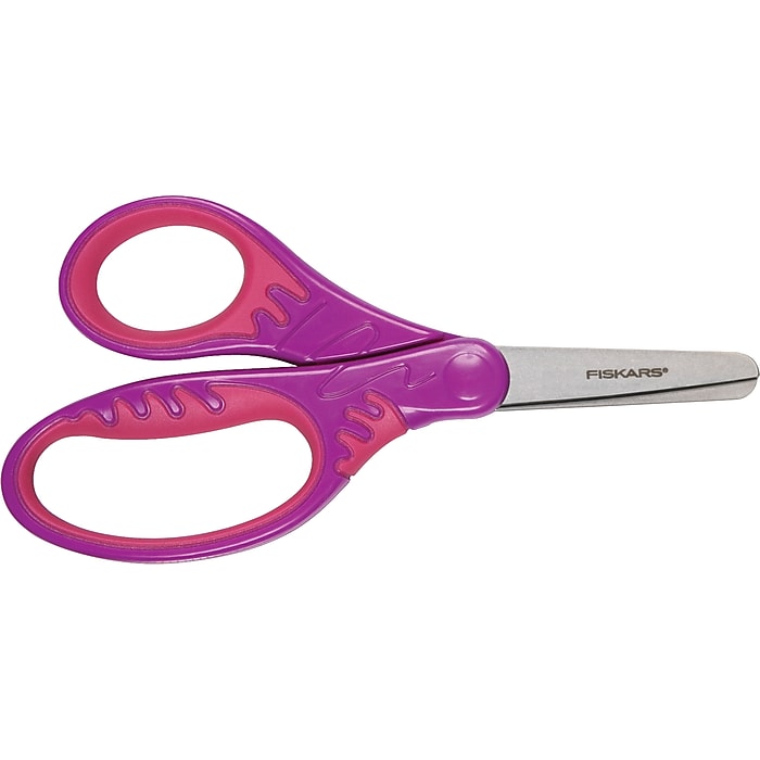 Westcott E-21581 00 Softgrip Kids Scissor, Blunt Tip, 5″/13 Cm, Blue