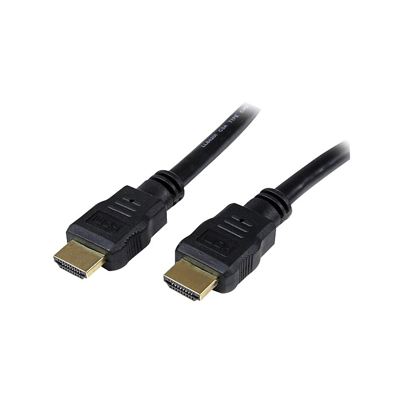 StarTech 12' HDMI Audio/Video Cable, Black (HDMM12) image 1