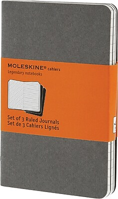 Moleskine Cahier Journals 3 12 X 5 12 Ruled 64 Pages Cranberry Red - View #3