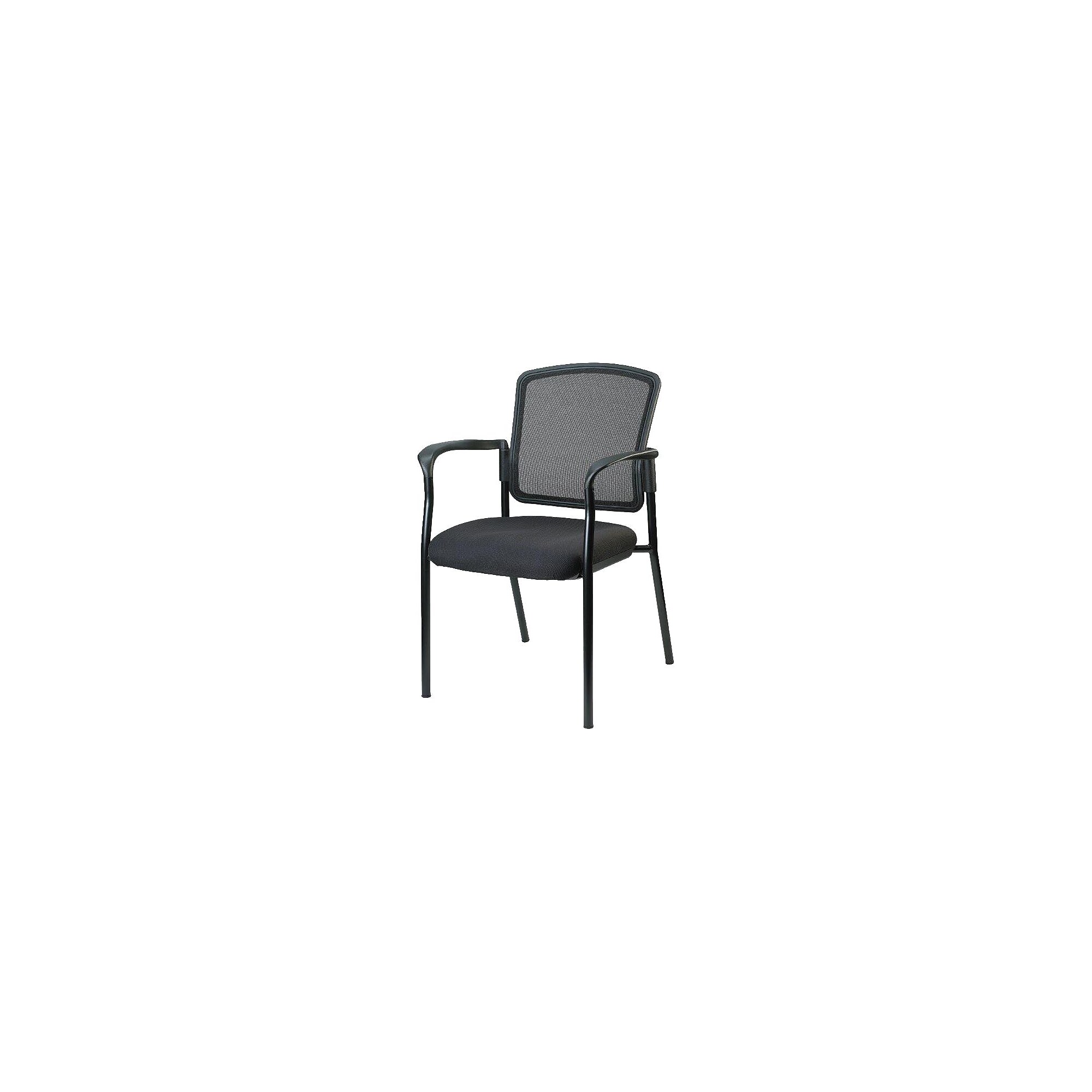 Raynor Eurotech Dakota Fabric Guest Chair, Black (7011-BLK) Sansujyuku sansujyuku.com