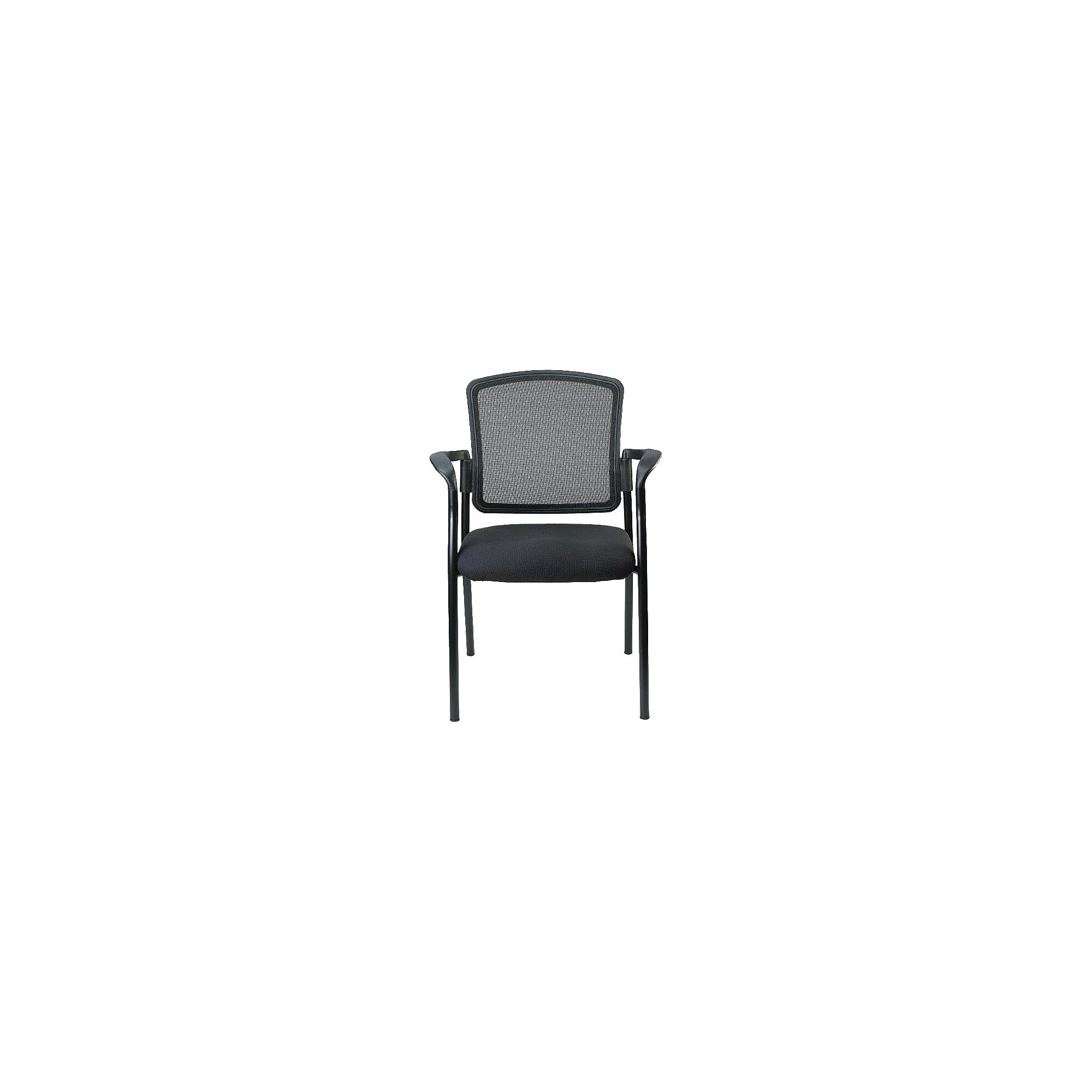 Raynor Eurotech Dakota Fabric Guest Chair, Black (7011-BLK) Sansujyuku sansujyuku.com
