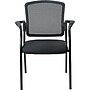 Raynor Eurotech Dakota Fabric Guest Chair, Black (7011-BLK)~#|#~s0819132_sc7