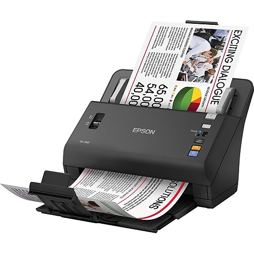 Epson WorkForce DS860 Color Document Scanner Staples