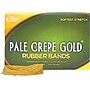 Alliance Rubber Company Pale Crepe Gold Size #19 Rubber Band, 3.5" x 0.06", Approx. 1890/Pack, 1 lb. Box (20195)~#|#~s0820592_sc7