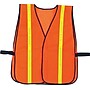 Ergodyne GloWear Non-Certified Vest, High-Gloss, Orange, 24/Ct.~#|#~s0820900_sc7