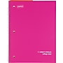 Staples® 1-Subject Notebooks, 8" x 10.5", College Ruled, 70 Sheets, Assorted, 48/Carton (27620CT)~#|#~s0821608_sc7
