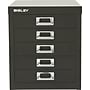 Bisley® 5-Drawer Steel Desktop Multidrawer Storage Cabinet, Black (MD5-BK)~#|#~s0821790_sc7