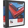 Staples Heavy Duty 1 1/2" 3-Ring View Binders, Black, 12/Carton (24674CT)~#|#~s0821805_sc7