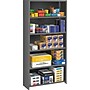 Tennsco® Closed Commercial Steel Shelving, 6-Shelf, Medium Gray, 75Hx36Wx12"D~#|#~s0822125_sc7