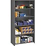 Tennsco® Closed Commercial Steel Shelving, 6-Shelf, Medium Gray, 75Hx36Wx18"D~#|#~s0822126_sc7