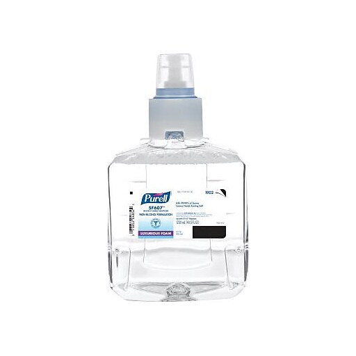 PURELL VF PLUS Hand Sanitizer Gel Refill, Fragrance Free – 2 Pack, 1200 ML Each – For ES4 Manual Dispensers