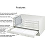 Safco® Facil Steel Small Flat File, Light Gray~#|#~s0822371_sc7
