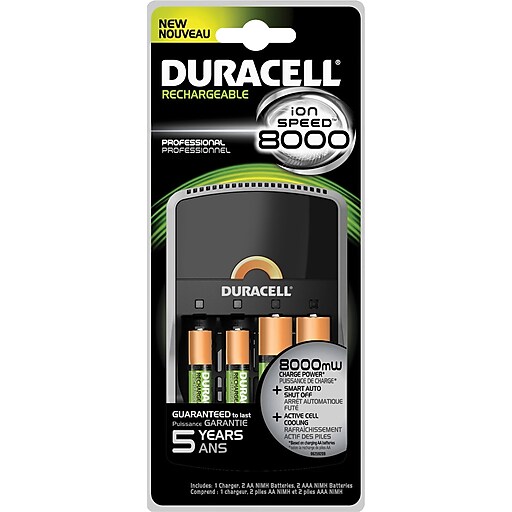 Duracell Charger Battery, AAA/AA, Each (CEF15) at Staples