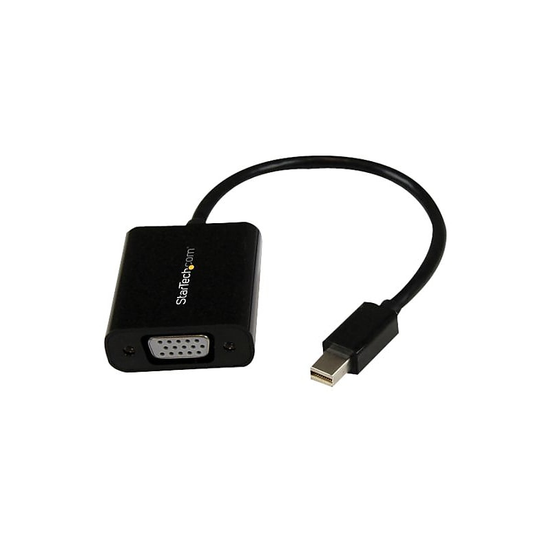StarTech Mini DisplayPort 1.2 to VGA Adapter Converter, Mini DP to VGA, 1920 x 1200 (MDP2VGA2) image 1