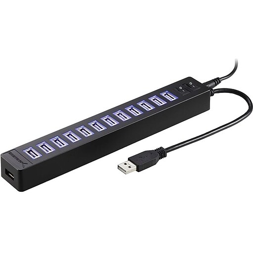 Sabrent 13Port USB 2.0 Hub (HBU14P) Staples