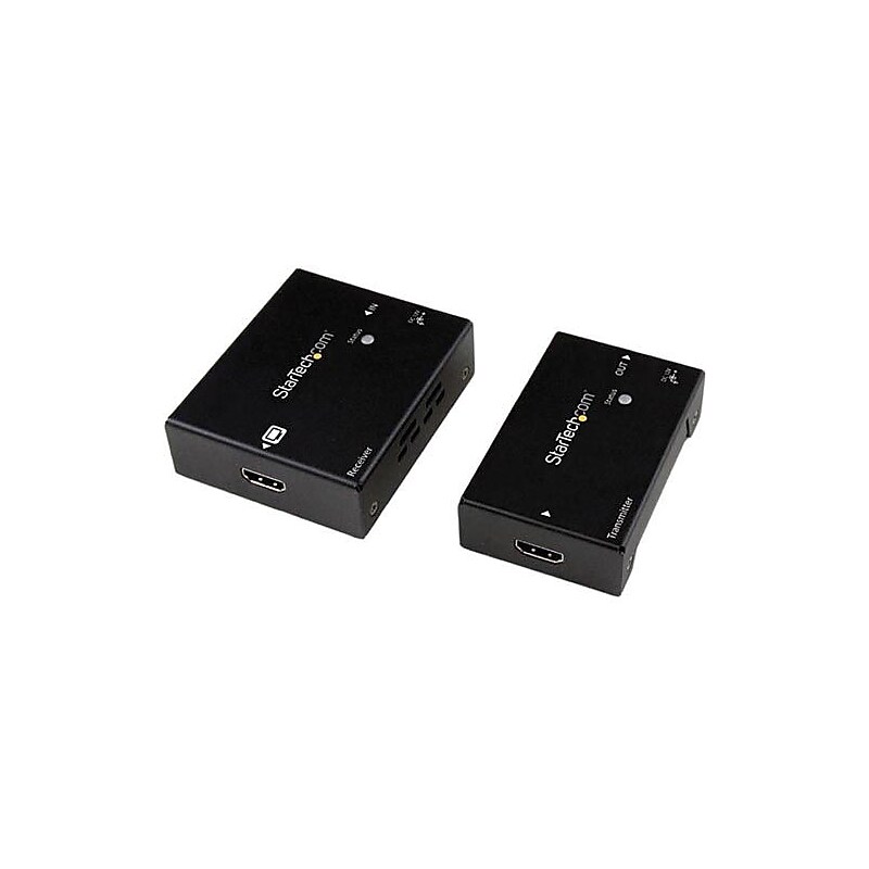 StarTech HDMI Over CAT5e / CAT6 Extender with Power Over Cable, 330 ft (100m) image 1