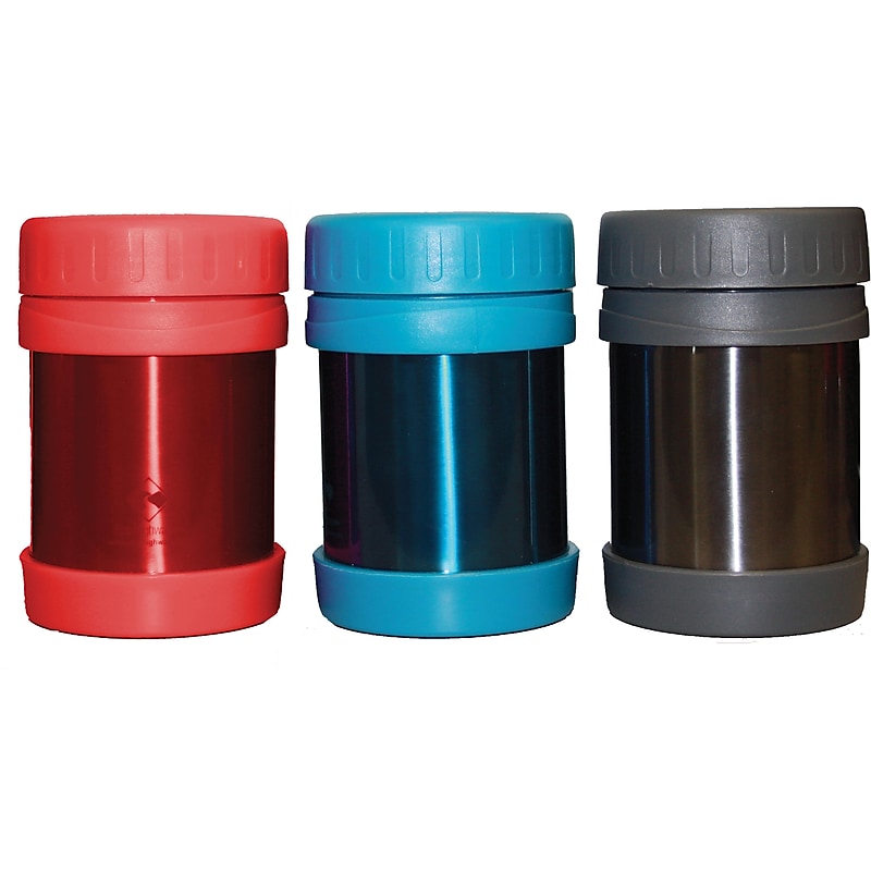 ECO Highway 12oz Insulated Food Jar, Assorted Colors image 1