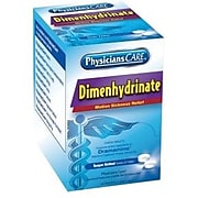 PhysiciansCare® Motion Sickness Tablets, 100/Box