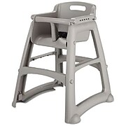 RUBBERMAID Sturdy Chair Youth Seat, without Wheels (RCP780608PLA)