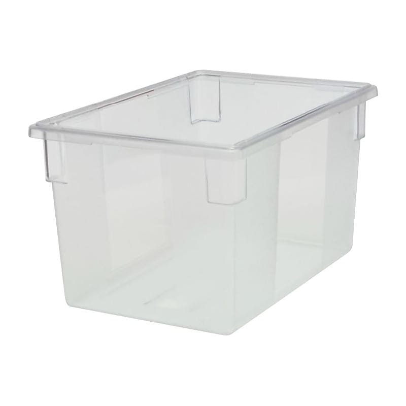 Rubbermaid Food Storage Box, 21-1/2 Gallon, 15" High, Clear (FG330100CLR) image 1