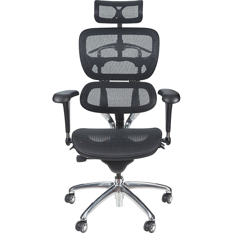 Balt Butterfly Ergonomic Mesh Swivel Executive Chair, Black (34729) image 1