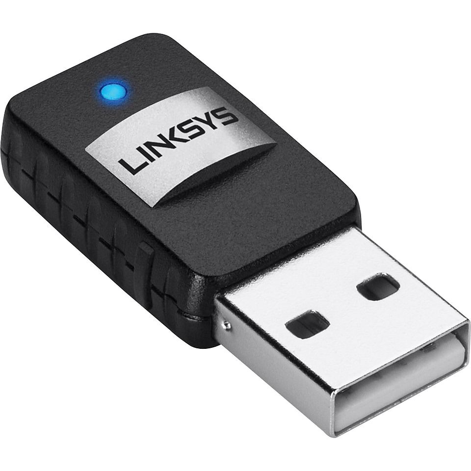 Linksys AE6000 Dual Band Mini Wireless AC850 USB Adapter