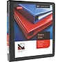 Staples Heavy Duty 1" 3-Ring View Binders, Black, 12/Carton (24664CT)~#|#~s0828895_sc7
