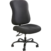 Safco Optimus Fabric Computer and Desk Chair, Black (3590BL)