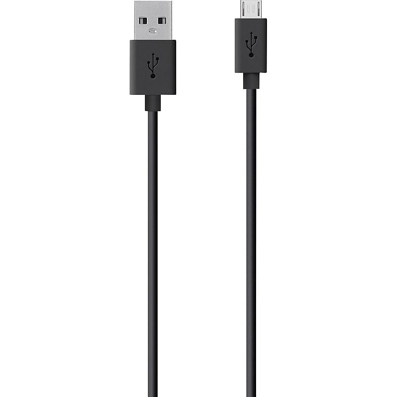 Belkin Mixit Micro USB to USB-A Charging Cable, 4 ft., Black (F2CU012BT04-BLK) image 1