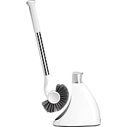 simplehuman® Toilet Brush With Caddy, White