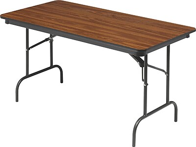Iceberg Premium Wood Laminate Folding Table 60x30" - Thumbnail 2