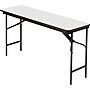 ICEBERG OfficeWorks 18" x 60" Laminate Folding Table, Gray (55277)~#|#~s0831159_sc7