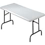 Iceberg IndestrucTable TOO™ 1200 Series Rectangular Folding Table, Platinum, 29"H x 60"W x 30"D~#|#~s0831186_sc7